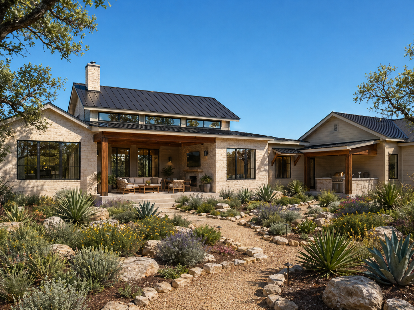 464 Ranch — Rear Outdoor Living